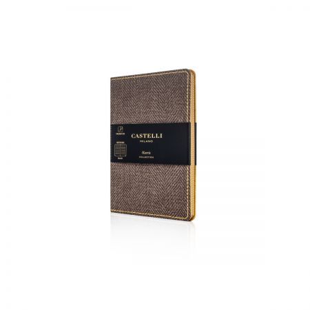 Harris Pocket Ruled Flexible Notebook - Tobacco Brown