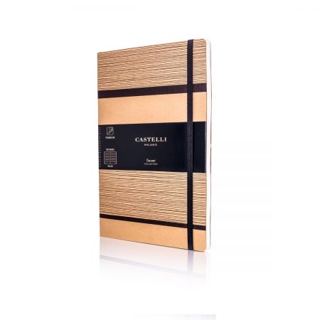 Tatami Medium Ruled Notebook - Beige Cappuccino